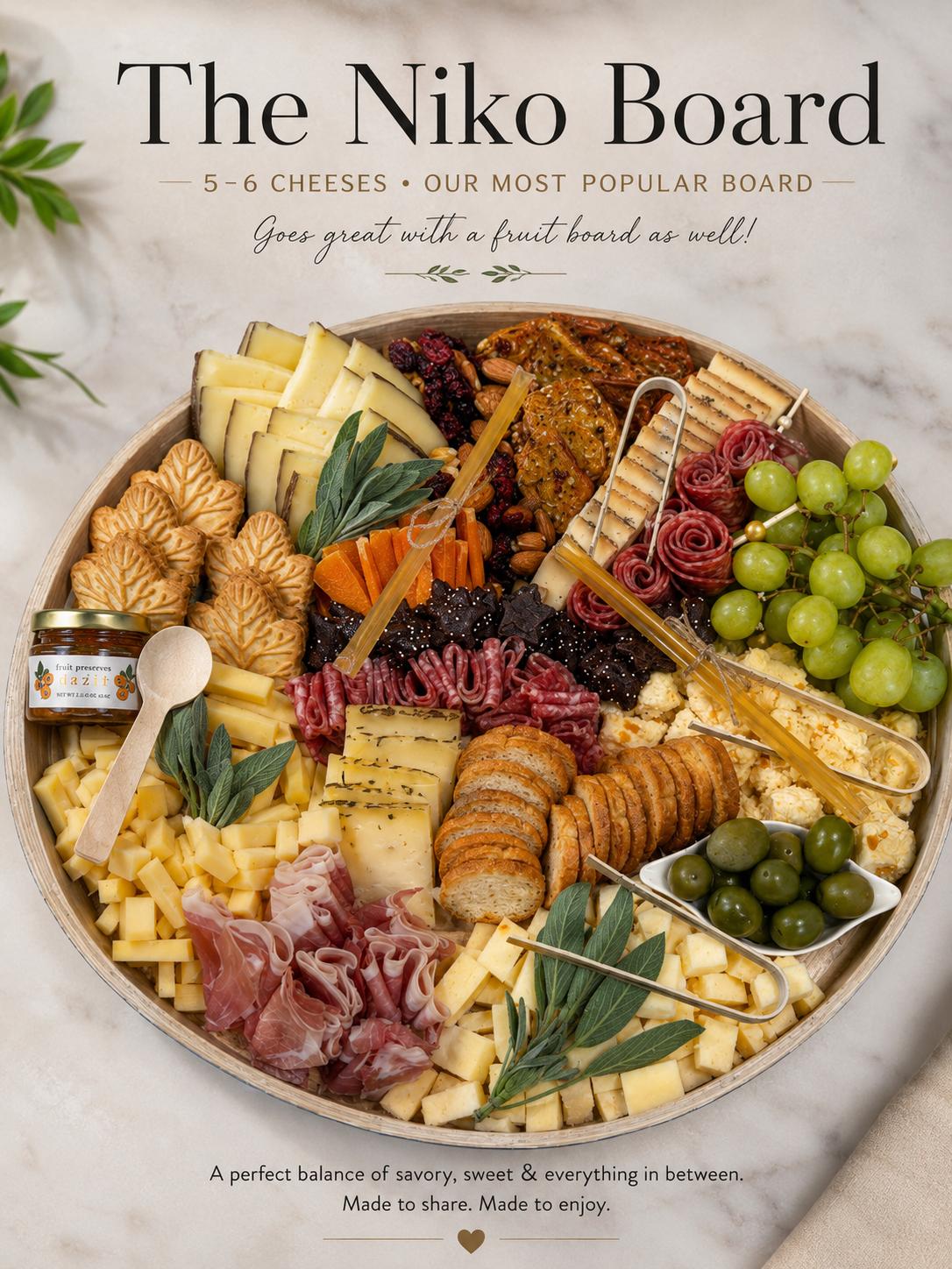 An abundant grazing display by Cheeseboard Chic